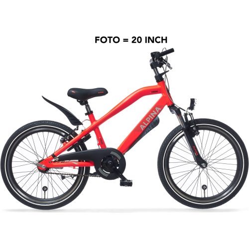 Alpina Trial J18 Neon Red Matt